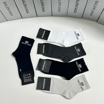 BALENCIAGA 26S ANKLE SOCKS 358566 (1 BOX)