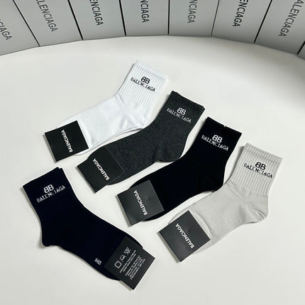 BALENCIAGA 26S ANKLE SOCKS 358566 (1 BOX)