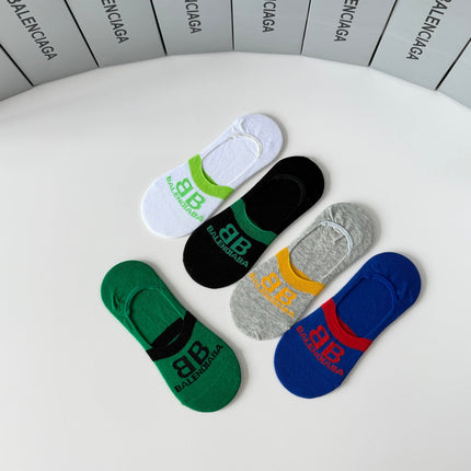 BALENCIAGA 26S NO-SHOW SOCKS 421143 (1 BOX)