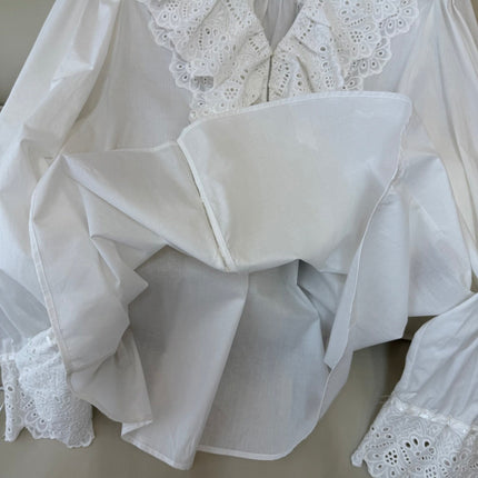 CHLOE 25S WHITE SHIRT STYLE 004
