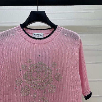 CHANEL 26S SHORT-SLEEVED KNIT SHIRT STYLE 1167