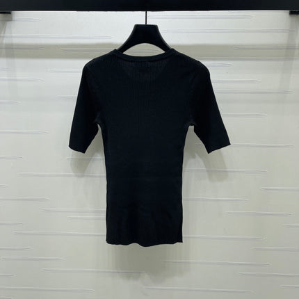 CHANEL 26S SHORT-SLEEVE KNIT TOP 1331