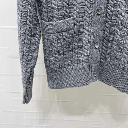 THOM 26S V-NECK KNIT CARDIGAN 316