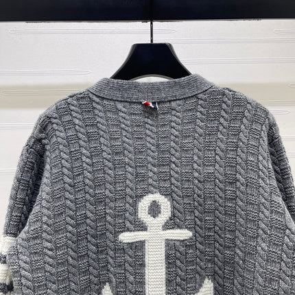 THOM 26S V-NECK KNIT CARDIGAN 316