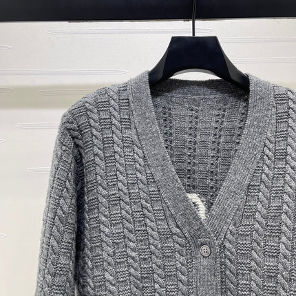 THOM 26S V-NECK KNIT CARDIGAN 316