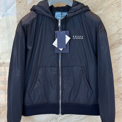 PRADA 26S HOODED PADDED JACKET 643
