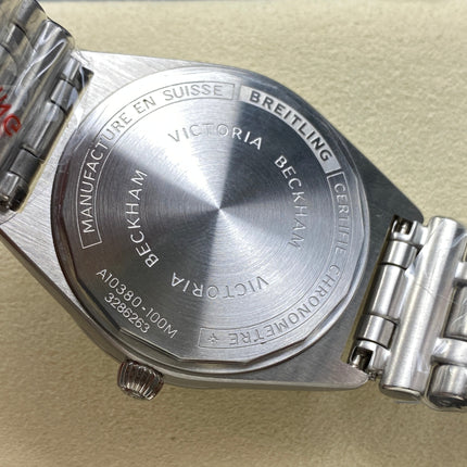 CHRONOMAT AUTOMATIC 36 STEEL WITH DIAMOND BEZEL LIGHT GREEN DIAL