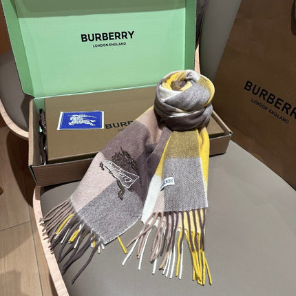 BURBERRY 26S SCARF 180CM IN CASHMERE 207625