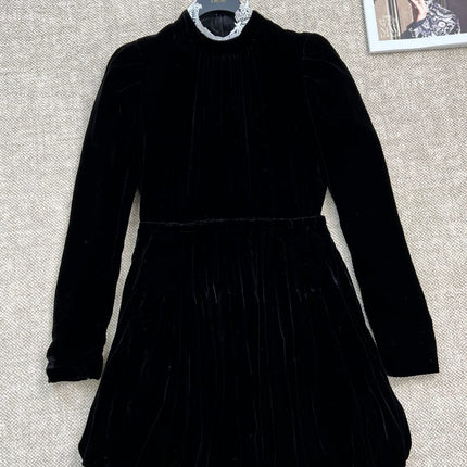 DIOR 25S VELVET DRESS 683