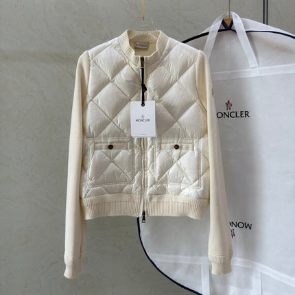 MONCLER 26S COTTON PADDED CARDIGAN 752