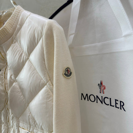 MONCLER 26S COTTON PADDED CARDIGAN 752