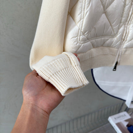 MONCLER 26S COTTON PADDED CARDIGAN 752