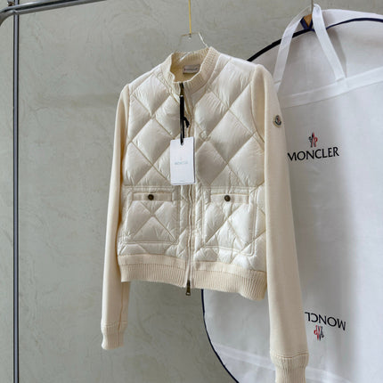 MONCLER 26S COTTON PADDED CARDIGAN 752