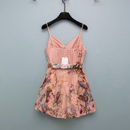 ZIMMERMANN 26S PATTERNED JUMPSUIT SET STYLE 132
