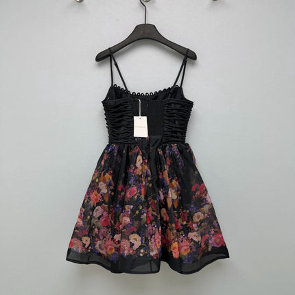 ZIMMERMANN 26S PATTERNED CAMI DRESS STYLE 66