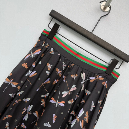 GUCCI 26S SATIN MIDI SKIRT 365