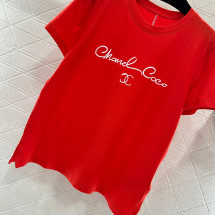 CHANEL 26S CREW NECK T-SHIRT 813
