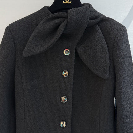 CHANEL 26S BOW-TIE TWEED JACKET 1699