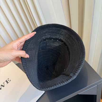 LOEWE 26S CROCHET BUCKET HAT STYLE 064