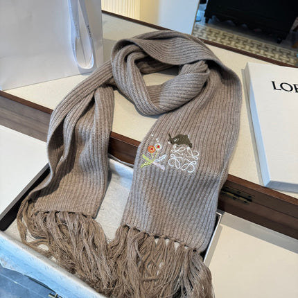 LOEWE 26S SCARF 200 IN CASHMERE 128241