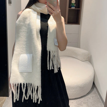 LOEWE 26S SCARF 200 IN WOOL MOHAIR 142600