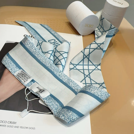 DIOR 26S SCARF 105CM IN SILK 207385