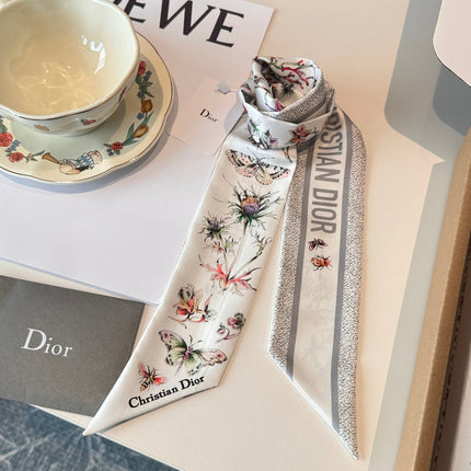 DIOR 26S SCARF 100CM IN SILK 305865