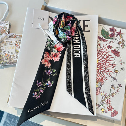 DIOR 26S SCARF 100CM IN SILK 309538