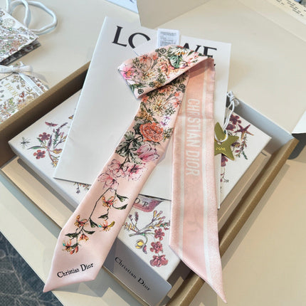 DIOR 26S SCARF 100CM IN SILK 309539