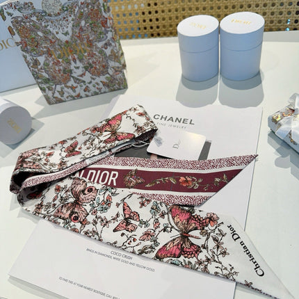 DIOR 26S SCARF 100CM IN SILK 311710