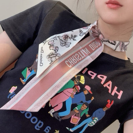 DIOR 26S SCARF 105CM IN SILK 314824