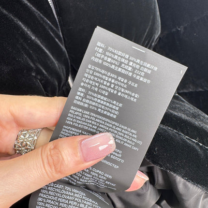PRADA 25S VELVET JACKET 497