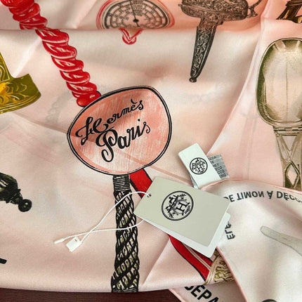 HERMES 26S SCARF 90 IN SILK 492531