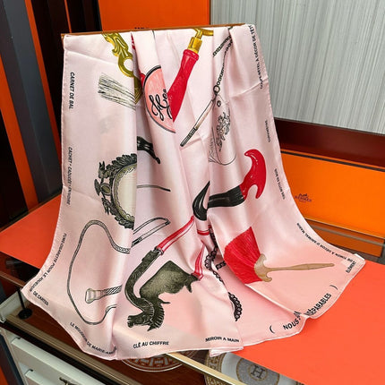HERMES 26S SCARF 90 IN SILK 492531