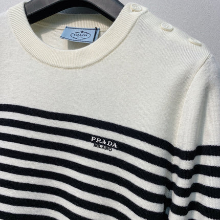 PRADA 26S CREW NECK KNIT SWEATER 640