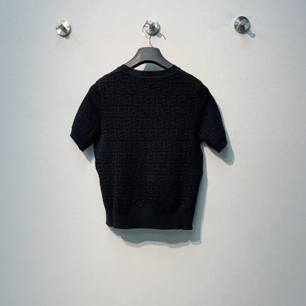 FENDI 26S SHORT SLEEVE KNIT T-SHIRT 013
