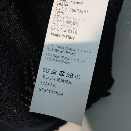 LOEWE 26S OPEN KNIT POLO 357