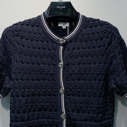 CHANEL 26S SHORT-SLEEVE KNIT TOP 1459