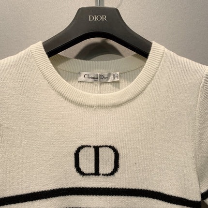 DIOR 26S SHORT-SLEEVE KNIT TOP 1363