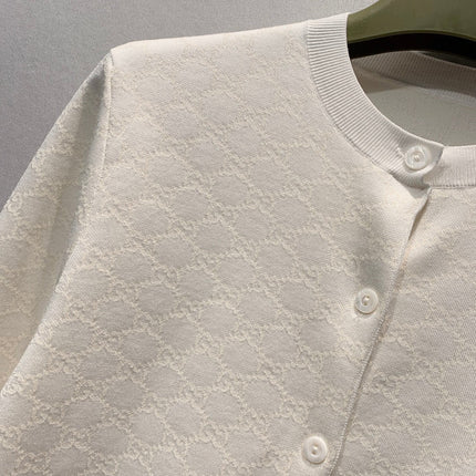 GUCCI 26S KNITTED CARDIGAN JACKET 556