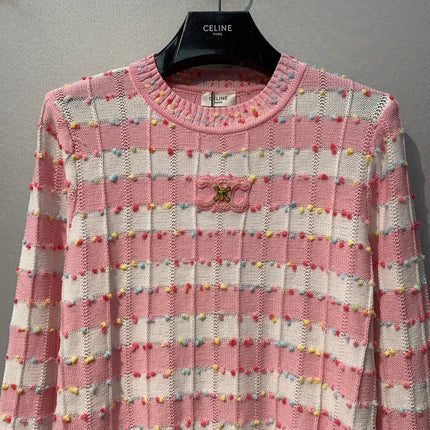 CELINE 26S CREWNECK KNIT SWEATER 506