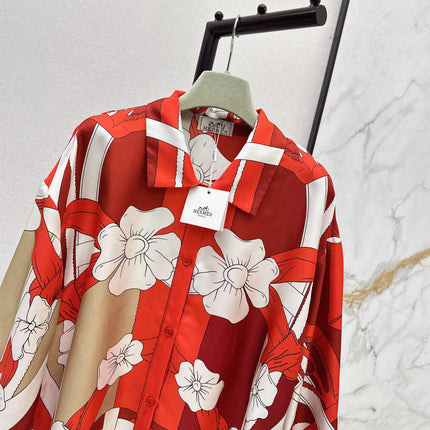 HERMES 25S SILK SHIRT 329