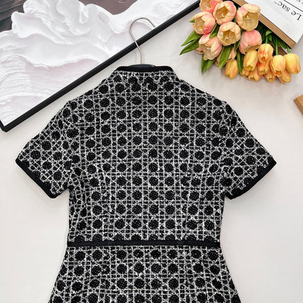 DIOR 26S SHORT-SLEEVE DRESS 979