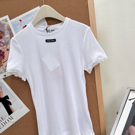 MIUMIU 26S SHORT SLEEVE T-SHIRT 1192