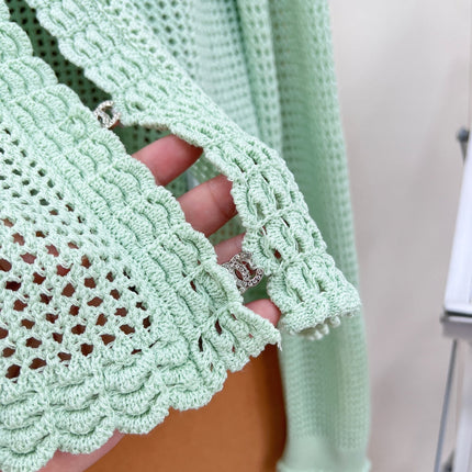 CHANEL 26S OPEN KNIT CARDIGAN STYLE 1242