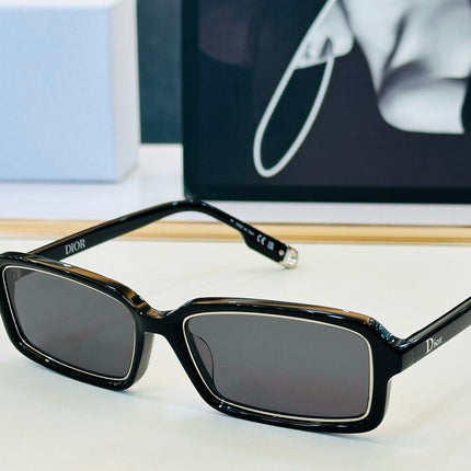 DIOR 26S SLIM RECTANGULAR FRAME IN ACETATE 403019