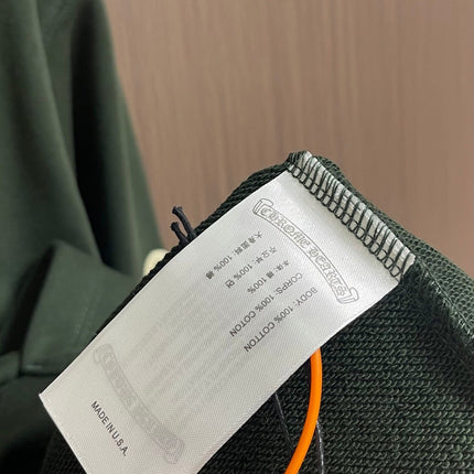 CHROME HEARTS 26S HALF-ZIP LONG-SLEEVE SWEATSHIRT 050