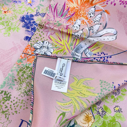 DIOR 26S SCARF 90CM IN SILK 318396