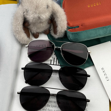 AVIATOR FRAME SUNGLASSES G9203 IN METAL