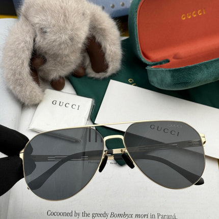 AVIATOR FRAME SUNGLASSES G5882 IN METAL
